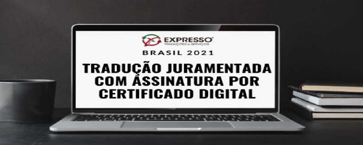 Traduo com assinatura por Certificado Digital